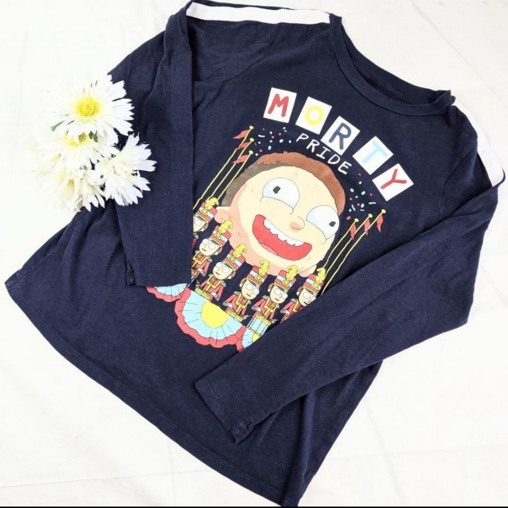 Rick & Morty 'Morty Pride' Box Lunch Exclusive long sleeve tee!